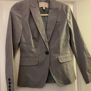 BANANA REPUBLIC grey suit jacket